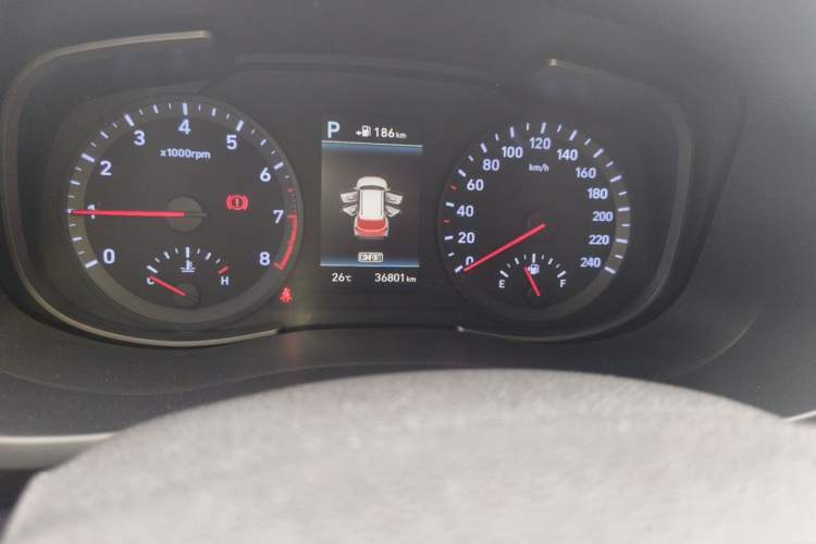 Used Hyundai ix35 2018 2.0L Automatic 2WD Zhiyong·Changxiang Edition Odometer Close Up
