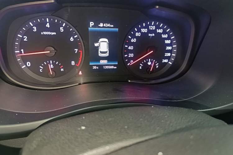 Used Hyundai ix35 2018 2.0L Automatic 2WD Zhiyong·Changxiang Edition Odometer Close Up