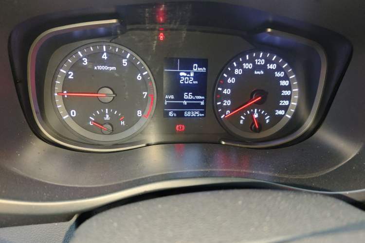 Used Hyundai ix35 2018 2.0L Manual Two-Wheel Drive Zhiyong·Changzhi Edition Odometer Close Up