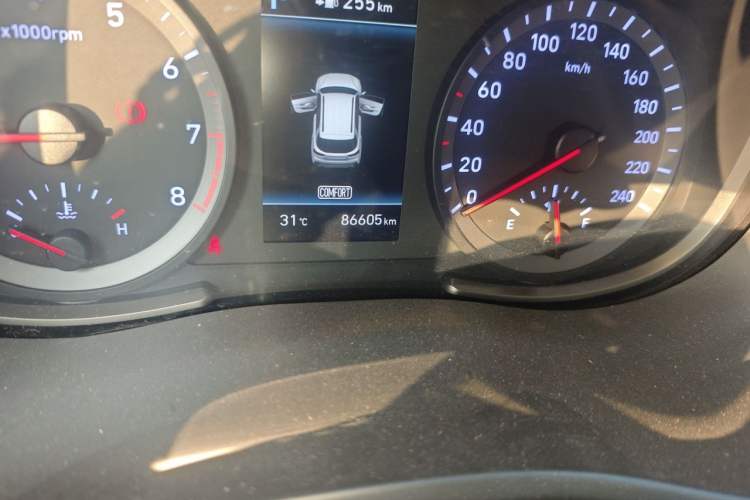 Used Hyundai ix35 2018 2.0L Automatic 2WD Zhiyong·Changxiang Edition Odometer Close Up