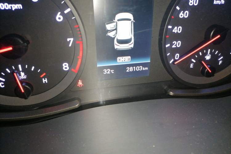 Used Hyundai ix35 2018 2.0L Automatic 2WD Zhiyong·Changxiang Edition Odometer Close Up