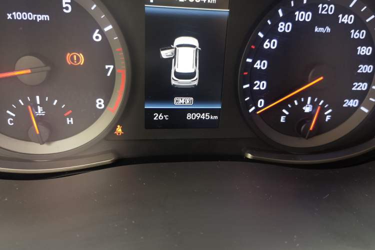 Used Hyundai ix35 2018 2.0L Automatic 2WD Zhiyong·Changxiang Edition Odometer Close Up