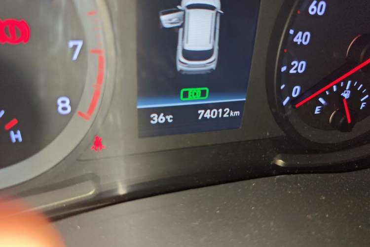 Used Hyundai ix35 2018 2.0L Automatic 2WD Zhiyong·Changxiang Edition Odometer Close Up