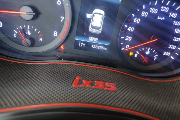 Used Hyundai ix35 2018 2.0L Automatic 2WD Zhiyong·Changxiang Edition Odometer Close Up