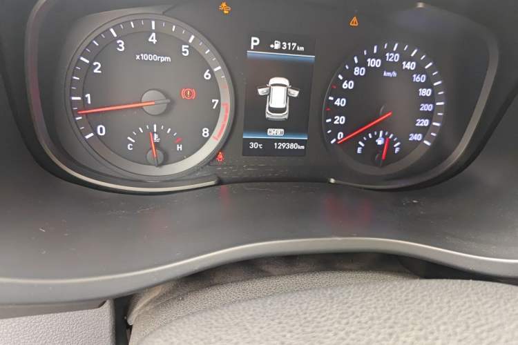 Used Hyundai ix35 2018 2.0L Automatic Two-Wheel Drive Zhiyong·Changlian Edition Odometer Close Up