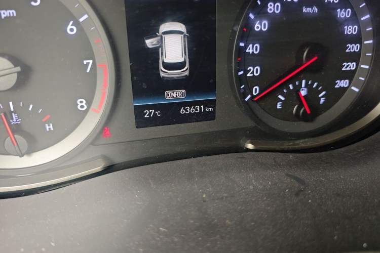 Used Hyundai ix35 2018 2.0L Automatic 2WD Zhiyong·Changxiang Edition Odometer Close Up