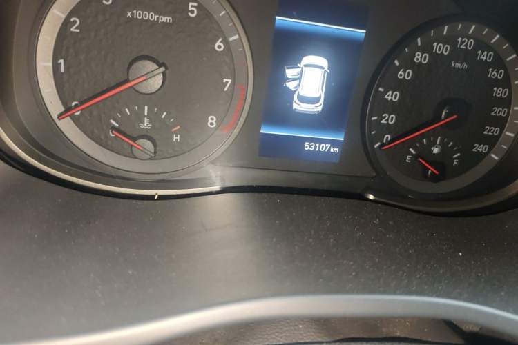 Used Hyundai ix35 2018 2.0L Automatic 2WD Zhiyong·Changxiang Edition Odometer Close Up
