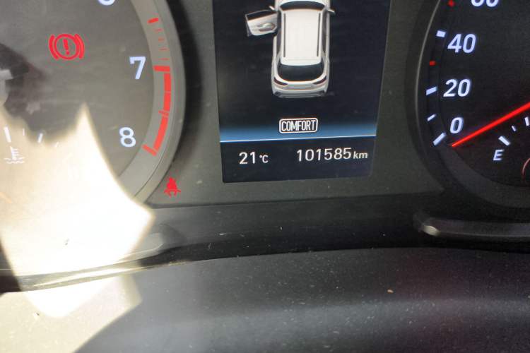 Used Hyundai ix35 2018 2.0L Automatic 2WD Zhiyong·Changxiang Edition Odometer Close Up