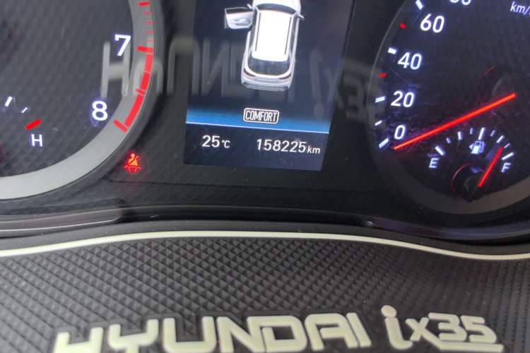 Used Hyundai ix35 2018 2.0L Automatic 2WD Zhiyong·Changxiang Edition Odometer Close Up
