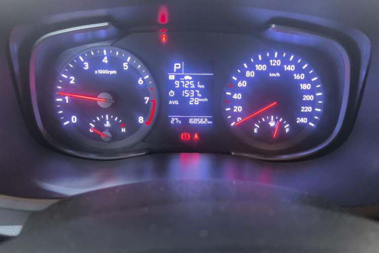 Used Hyundai ix35 2018 2.0L Automatic 2WD Zhiyong·Changzhi Edition Odometer Close Up