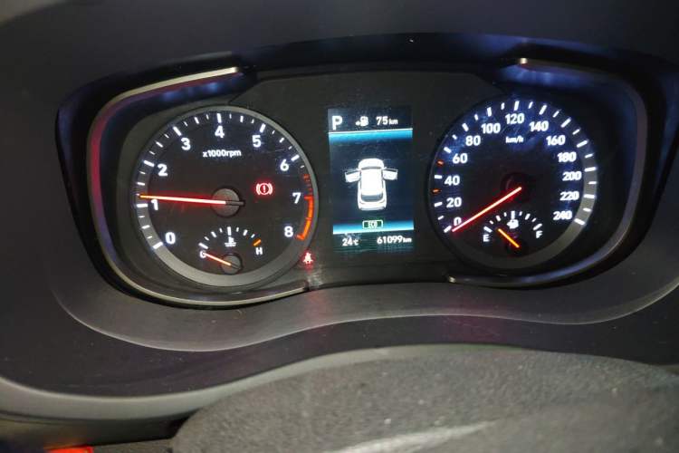 Used Hyundai ix35 2018 2.0L Automatic 2WD Zhiyong·Changxiang Edition Odometer Close Up