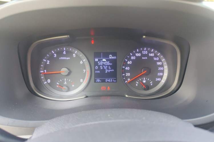 Used Hyundai ix35 2018 2.0L Manual Two-Wheel Drive Zhiyong·Changzhi Edition Odometer Close Up