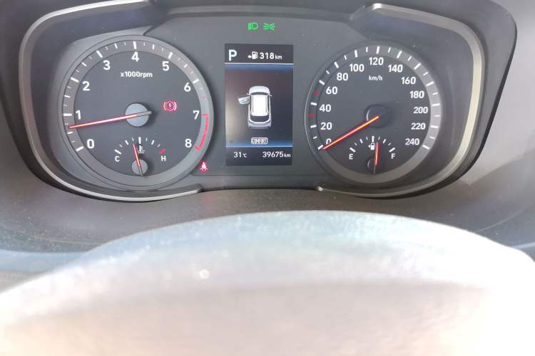 Used Hyundai ix35 2018 2.0L Automatic 2WD Zhiyong·Changxiang Edition Odometer Close Up