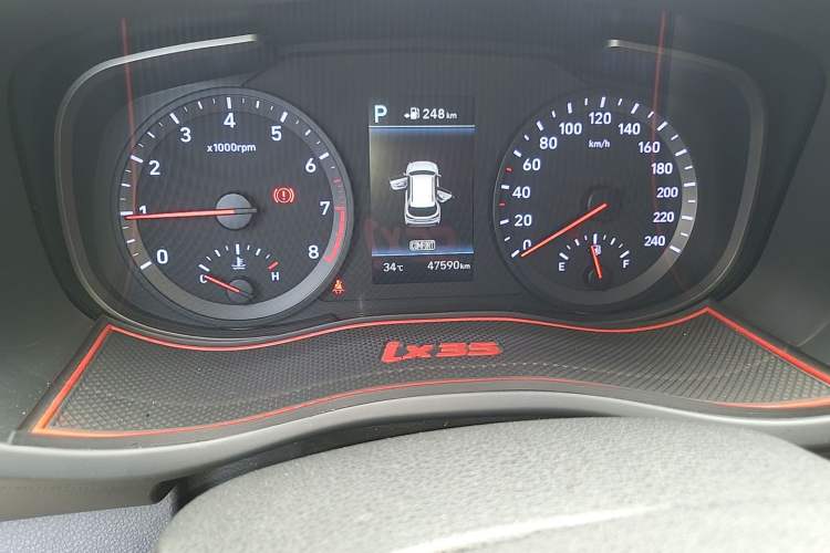 Used Hyundai ix35 2018 2.0L Automatic 2WD Zhiyong·Changxiang Edition Odometer Close Up