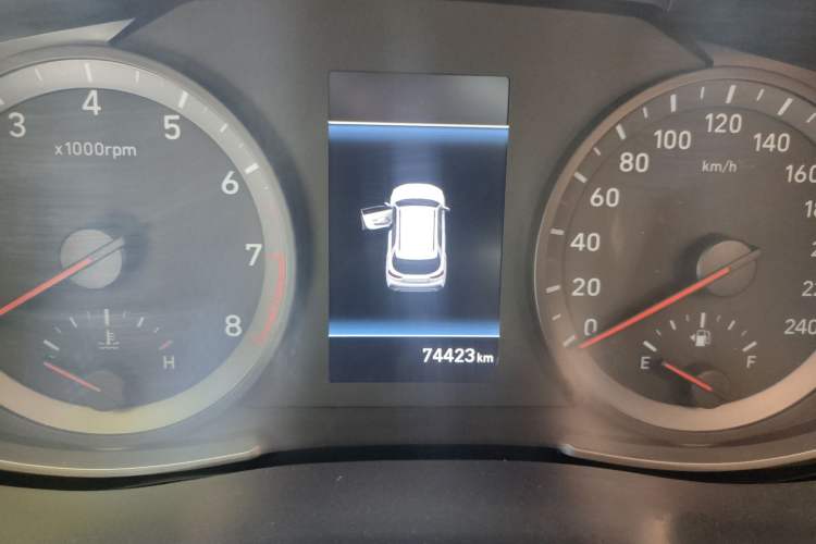 Used Hyundai ix35 2018 2.0L Automatic 2WD Zhiyong·Changxiang Edition Odometer Close Up