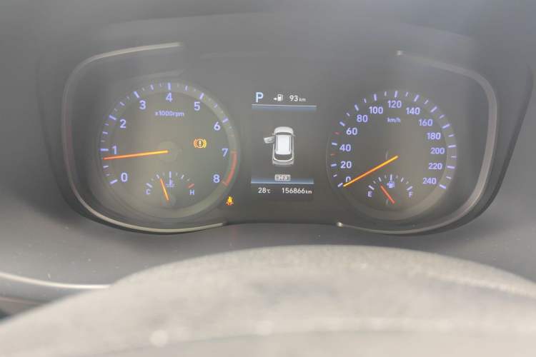 Used Hyundai ix35 2018 2.0L Automatic 2WD Zhiyong·Changxiang Edition Odometer Close Up