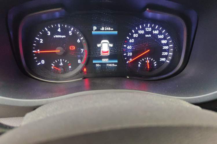 Used Hyundai ix35 2018 2.0L Automatic 2WD Zhiyong·Changxiang Edition Odometer Close Up