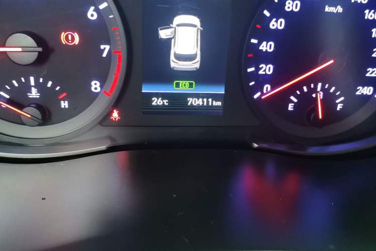 Used Hyundai ix35 2018 2.0L Automatic 2WD Zhiyong·Changxiang Edition Odometer Close Up
