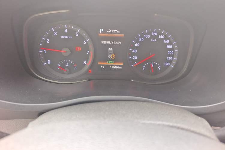 Used Hyundai ix35 2018 2.0L Automatic 2WD Zhiyong·Changxiang Edition Odometer Close Up