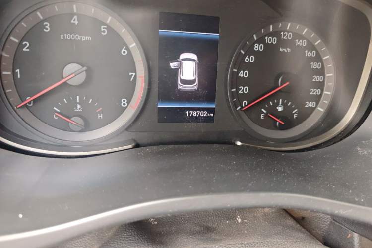 Used Hyundai ix35 2018 2.0L Automatic 2WD Zhiyong·Changxiang Edition Odometer Close Up