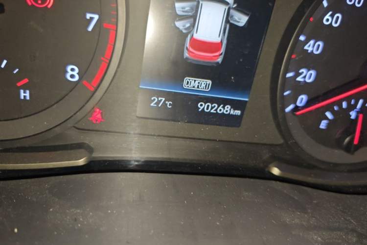 Used Hyundai ix35 2018 2.0L Automatic 2WD Zhiyong·Changxiang Edition Odometer Close Up