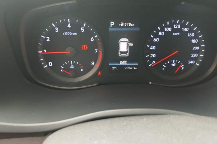Used Hyundai ix35 2018 2.0L Automatic 2WD Zhiyong·Changxiang Edition Odometer Close Up
