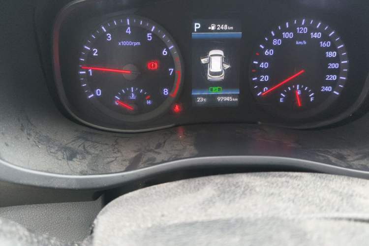 Used Hyundai ix35 2018 2.0L Automatic 2WD Zhiyong·Changxiang Edition Odometer Close Up