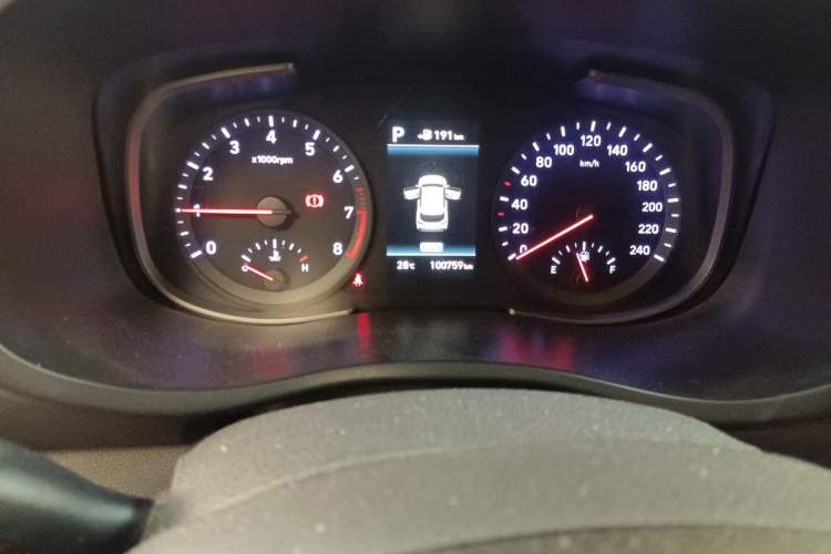 Used Hyundai ix35 2018 2.0L Automatic 2WD Zhiyong·Changxiang Edition Odometer Close Up