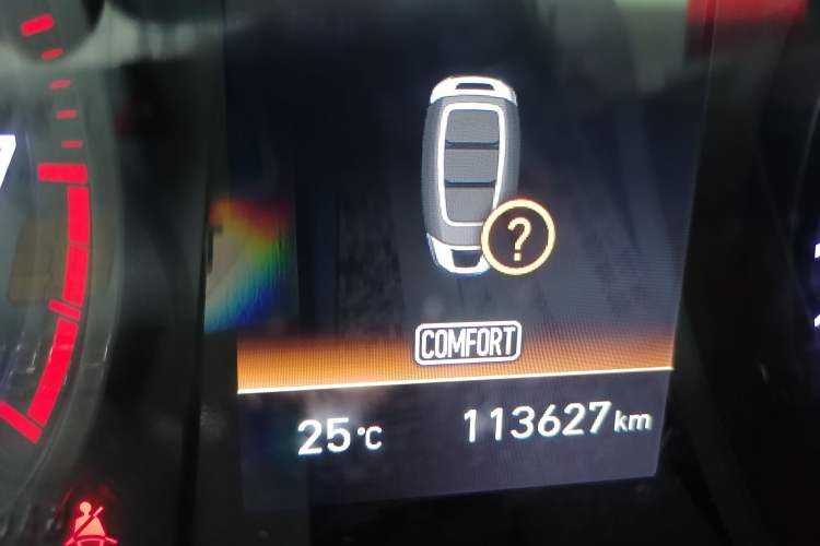 Used Hyundai ix35 2018 2.0L Automatic 2WD Zhiyong·Changxiang Edition Odometer Close Up