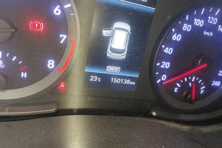 Used Hyundai ix35 2018 2.0L Automatic 2WD Zhiyong·Changxiang Edition Odometer Close Up