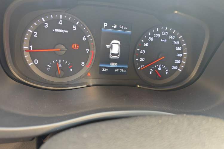 Used Hyundai ix35 2018 2.0L Automatic 2WD Zhiyong·Changxiang Edition Odometer Close Up