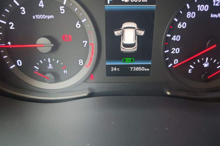 Used Hyundai ix35 2018 2.0L Automatic 2WD Zhiyong·Changxiang Edition Odometer Close Up
