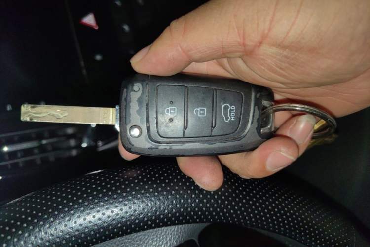 Used Hyundai ix35 2018 2.0L Manual Two-Wheel Drive Zhiyong·Changzhi Edition Vehicle Key