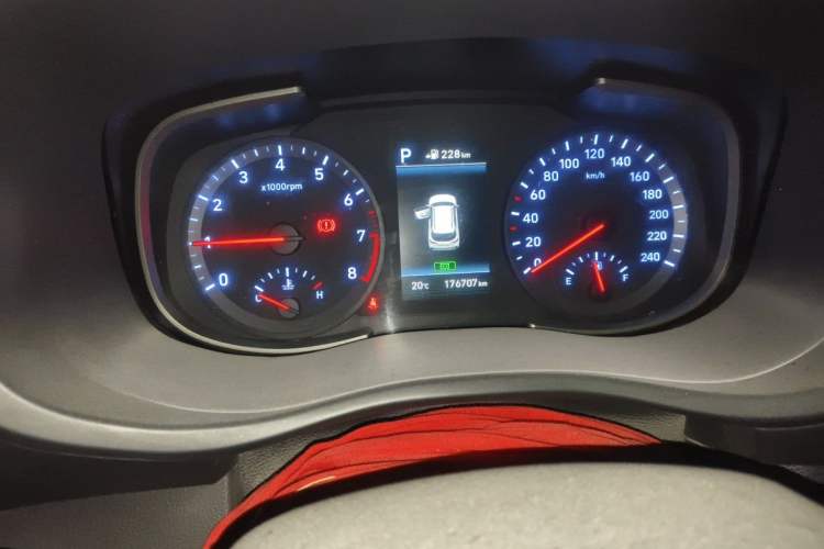 Used Hyundai ix35 2019 2.0L Automatic 2WD Zhiyong·Changxiang Edition China VI Standard Odometer Close Up