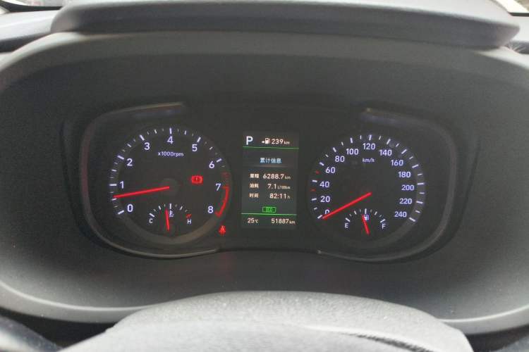 Used Hyundai ix35 2019 2.0L Automatic 2WD Zhiyong·Changxiang Edition China VI Standard Instrument Cluster