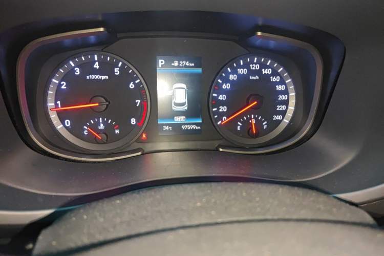 Used Hyundai ix35 2019 2.0L Automatic 2WD Zhiyong·Changxiang Edition China VI Standard Odometer Close Up