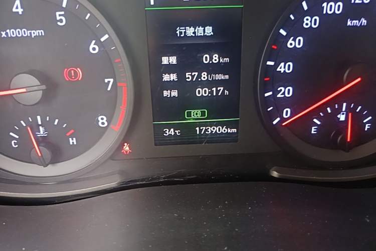 Used Hyundai ix35 2019 2.0L Automatic 2WD Zhiyong·Changxiang Edition China VI Standard Odometer Close Up
