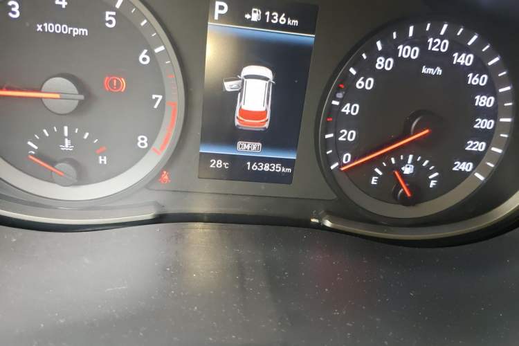 Used Hyundai ix35 2019 2.0L Automatic 2WD Zhiyong·Changxiang Edition China V Standard Odometer Close Up