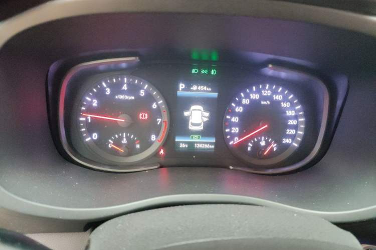 Used Hyundai ix35 2019 2.0L Automatic 2WD Zhiyong·Changxiang Edition China VI Standard Odometer Close Up