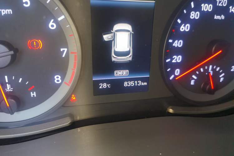 Used Hyundai ix35 2019 2.0L Automatic 2WD Zhiyong·Changxiang Edition China V Standard Odometer Close Up