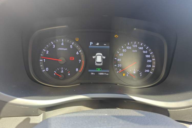 Used Hyundai ix35 2019 2.0L Automatic 2WD Zhiyong·Changxiang Edition China V Standard Instrument Cluster
