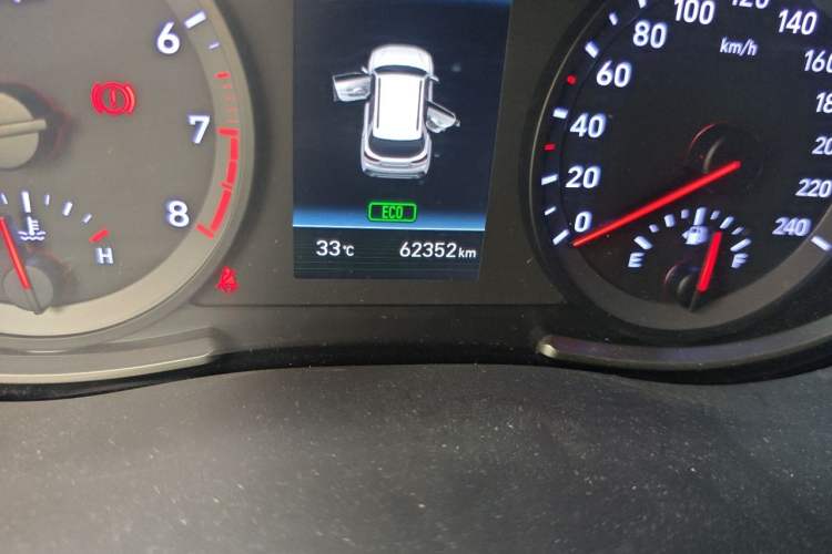 Used Hyundai ix35 2019 2.0L Automatic 2WD Zhiyong·Changxiang Edition China VI Standard Odometer Close Up
