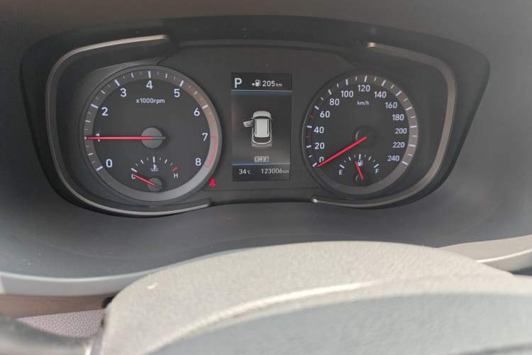 Used Hyundai ix35 2019 2.0L Automatic 2WD Zhiyong·Changxiang Edition China VI Standard Odometer Close Up