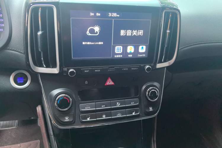Used Hyundai ix35 2019 1.4T DCT Two-Wheel Drive Smart & Enjoyment Version China V Standard Audio And AC Panel