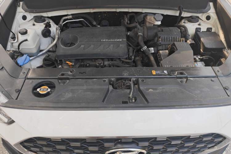 Used Hyundai ix35 2019 1.4T DCT Two-Wheel Drive Smart & Enjoyment Version China V Standard Engine Bay