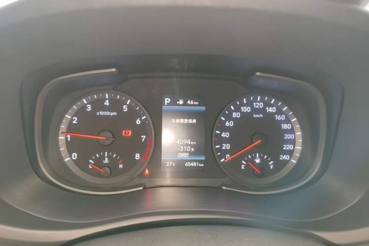Used Hyundai ix35 2019 2.0L Automatic 2WD Zhiyong·Changxiang Edition China V Standard Instrument Cluster