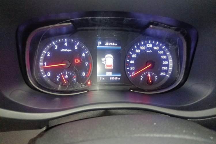Used Hyundai ix35 2019 2.0L Automatic 2WD Zhiyong·Changxiang Edition China V Standard Instrument Cluster