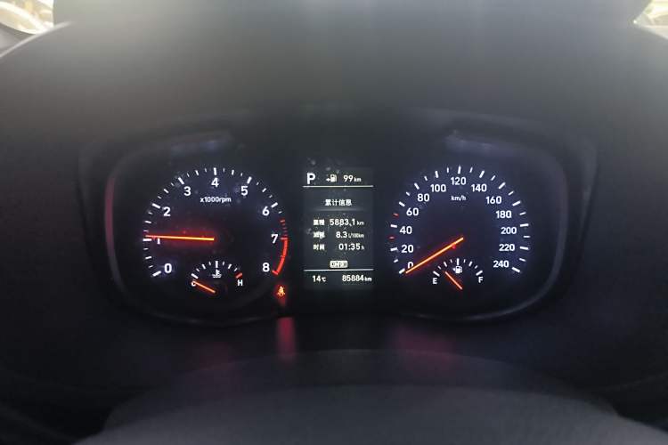 Used Hyundai ix35 2019 2.0L Automatic 2WD Zhiyong·Changxiang Edition China V Standard Instrument Cluster