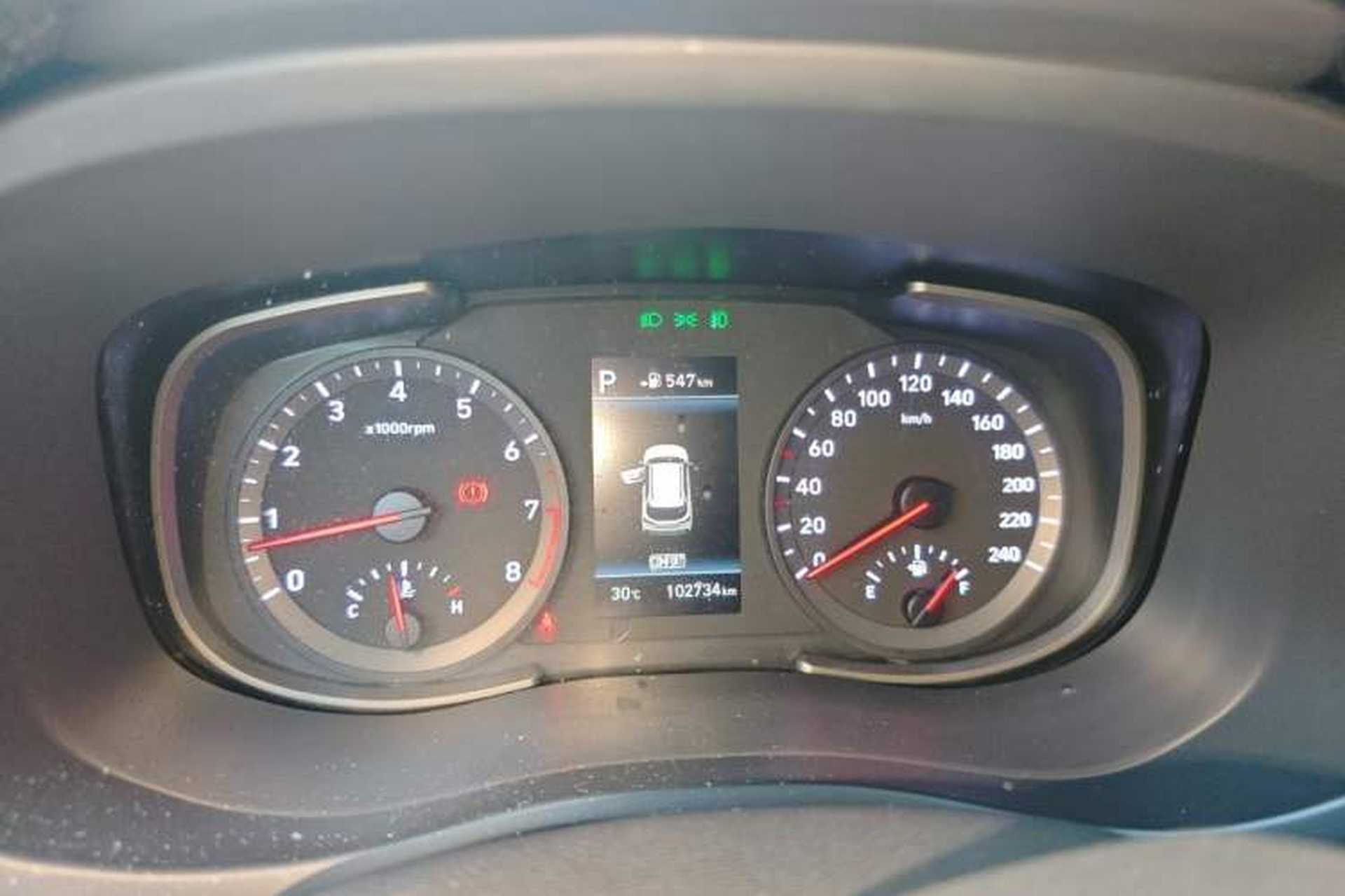 Used Hyundai ix35 2019 2.0L Automatic 2WD Zhiyong·Changxiang Edition China V Standard Instrument Cluster