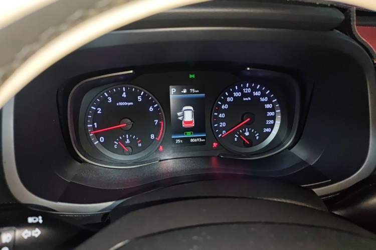 Used Hyundai ix35 2019 1.4T DCT Two-Wheel Drive Smart & Enjoyment Version China V Standard Instrument Cluster